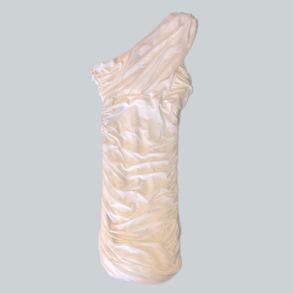 Soprano Shirred One-Shoulder Dress - Picture 5 of 6